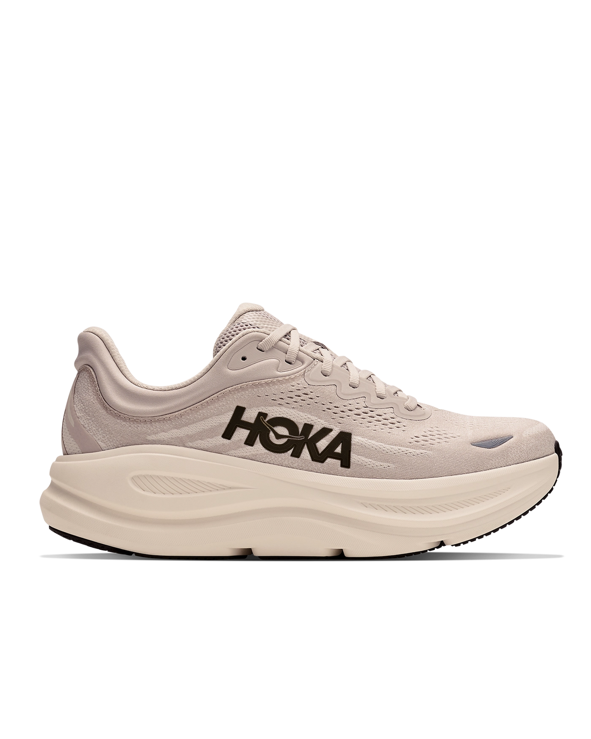 Hoka Bondi 9 River Rock Grey / Alabaster Herre