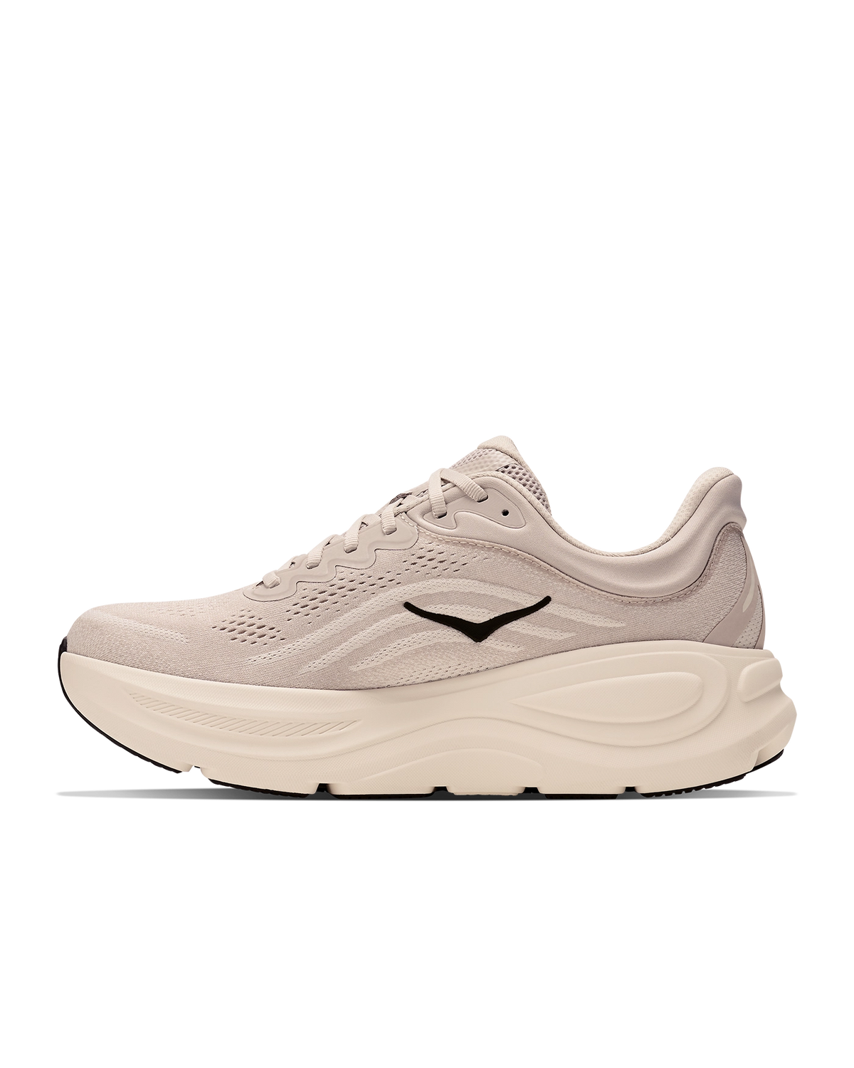 Hoka Bondi 9 River Rock Grey / Alabaster Herre