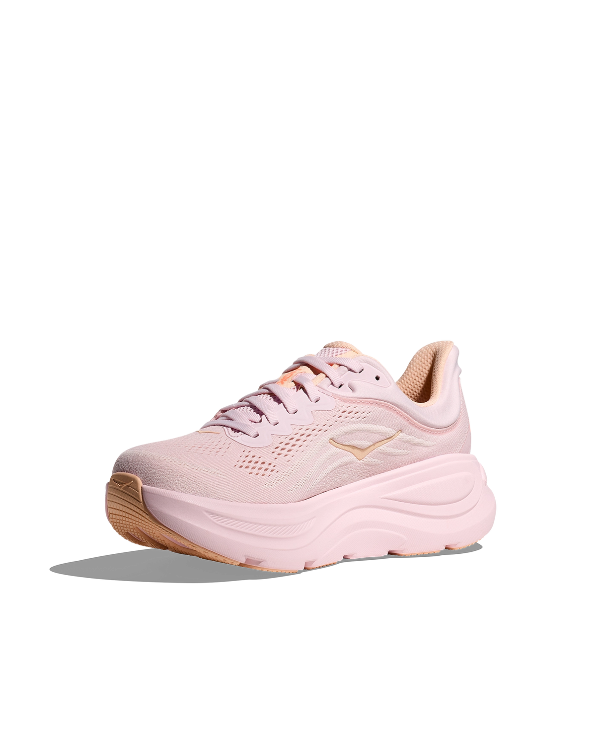 Hoka Bondi 9 Lilac Cream / Tangerine Glow Dame