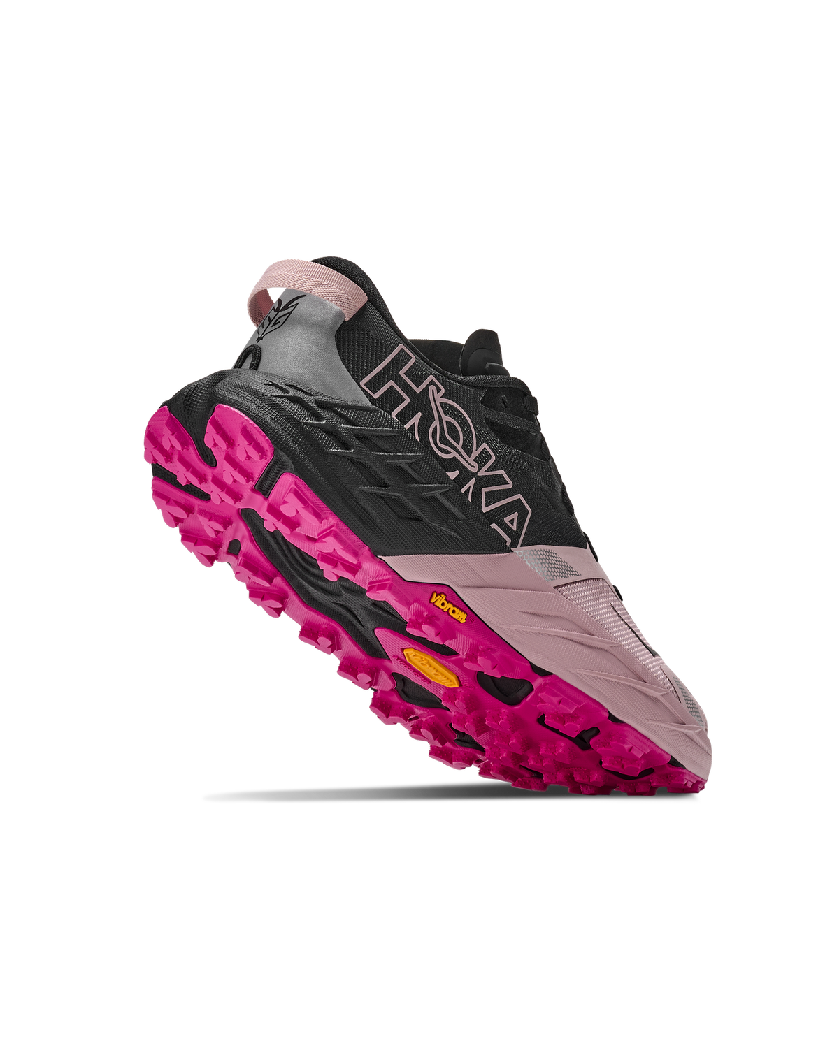 Hoka Speedgoat 7 Black / Pink Opal Dame