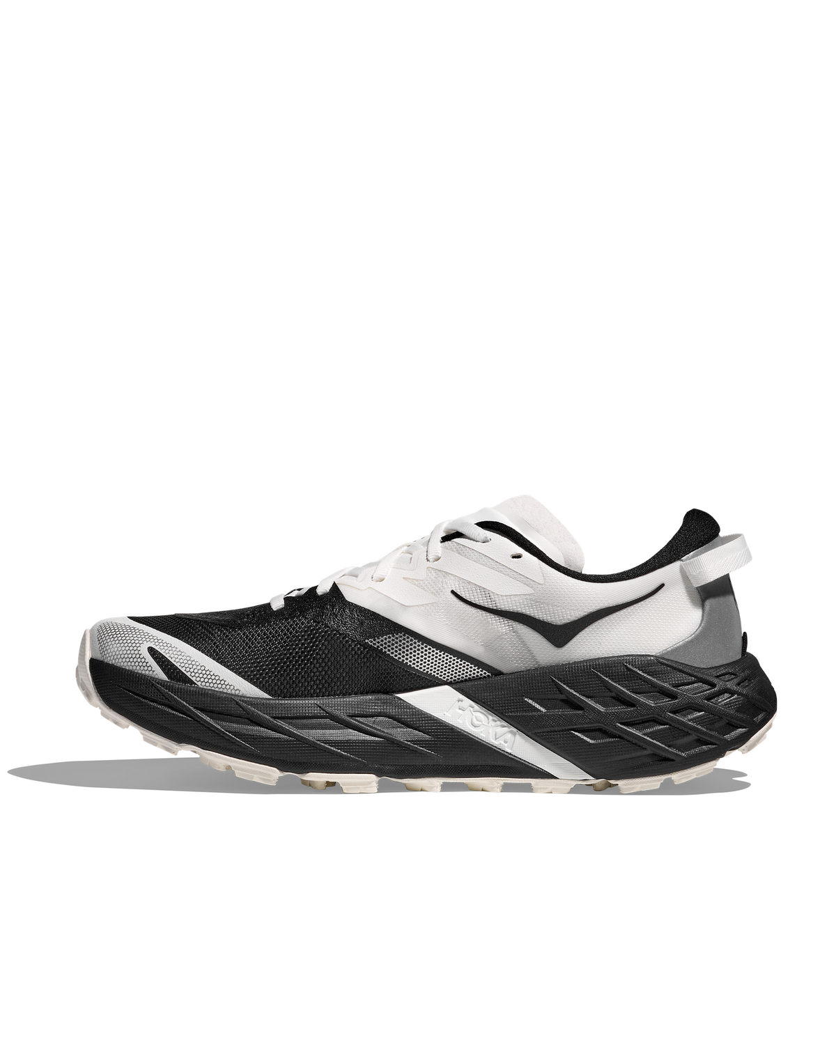 Hoka Speedgoat 7 Black / White Dame