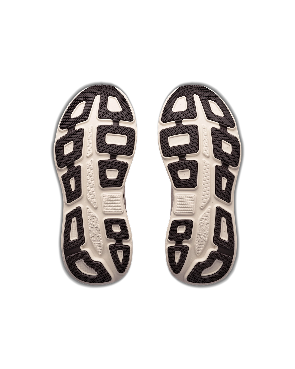 Hoka Bondi 9 River Rock Grey / Alabaster Herre