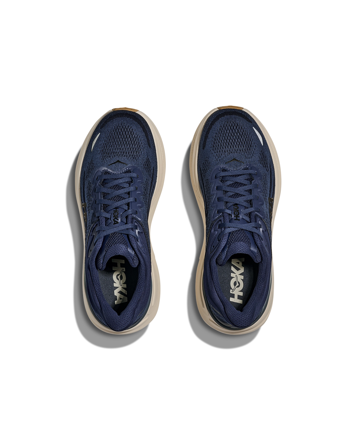 Hoka Bondi 9 Midnight Blue / Varsity Navy Herre