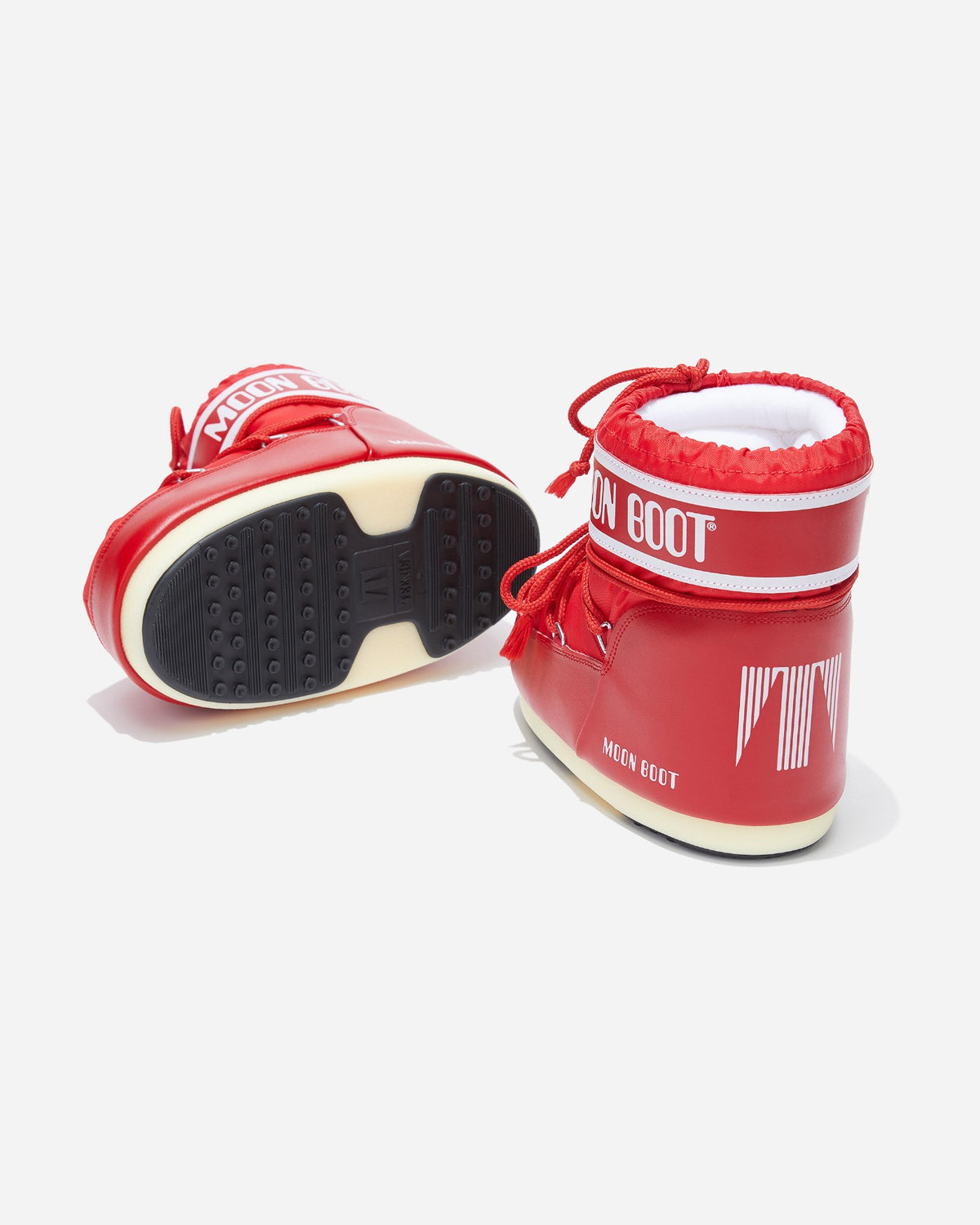 Moon Boot Icon Low Nylon Red
